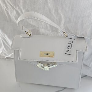 Vegan White Handbag